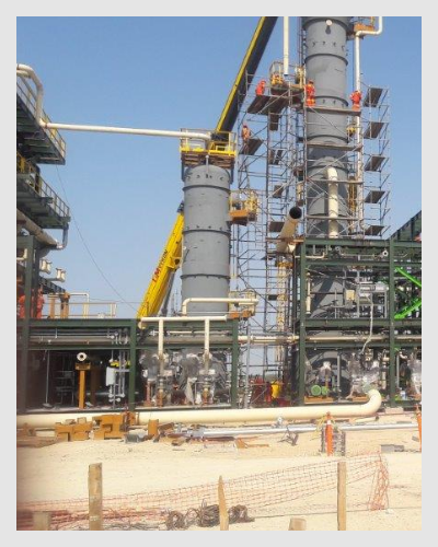 Construcción y puesta en operación